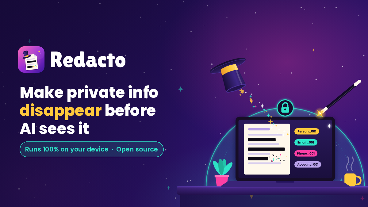 Stop sending ChatGPT your private information (open source)